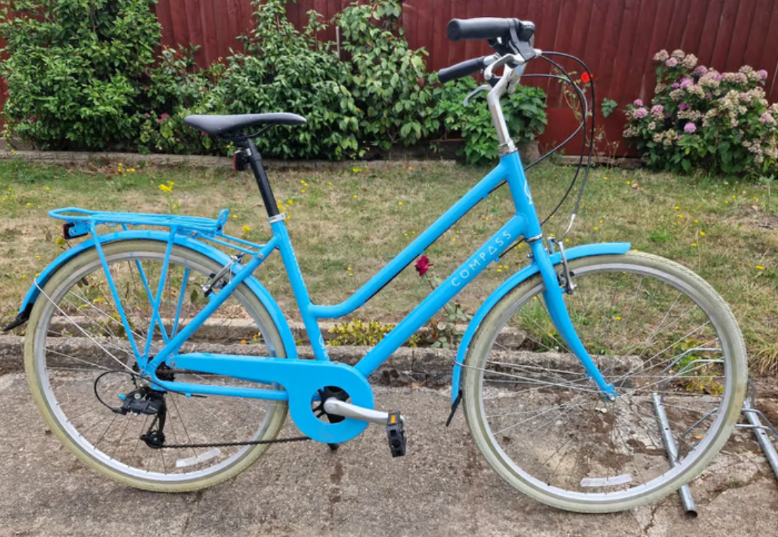 GIRLS LADIES WOMES ADULTS COMPASS 26 INCH WHELLS 19 INCH FRAME 7 SPEED BIKE BICYCLE