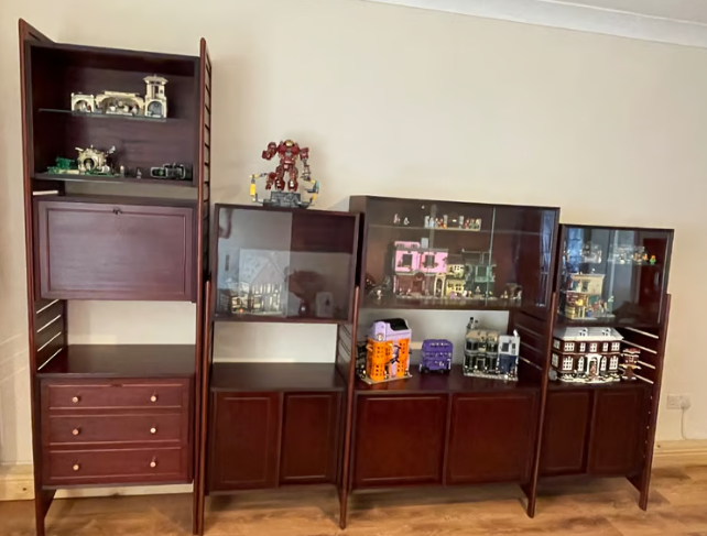 Beautiful Ladderax Vintage Shelving Display Units – Very Rare excellent Condition